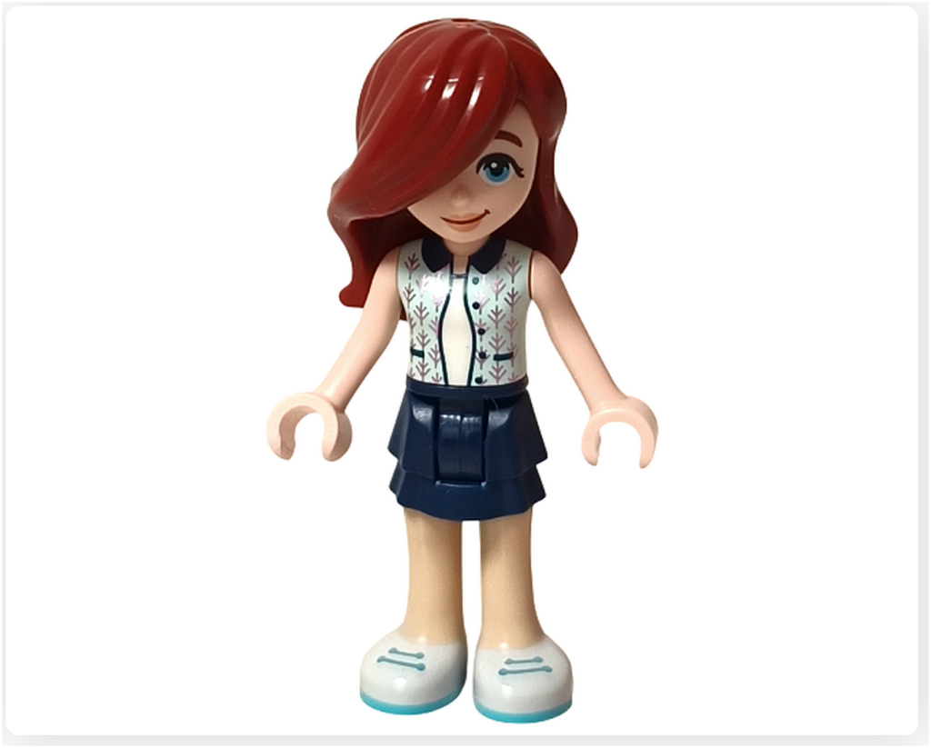 レゴ フレンズ 41753「パンケーキ屋」 ミニドール ペイズリー 正面 全身