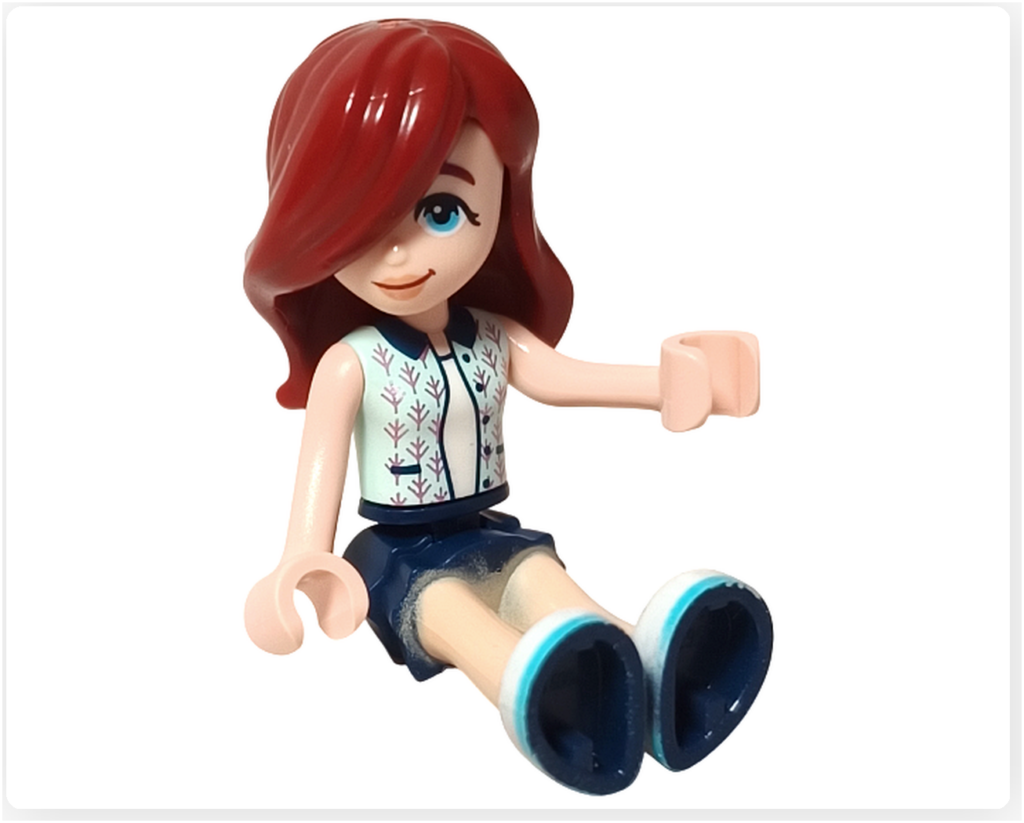 レゴ フレンズ 41753「パンケーキ屋」 ミニドール ペイズリー 座ってくつろぐ様子