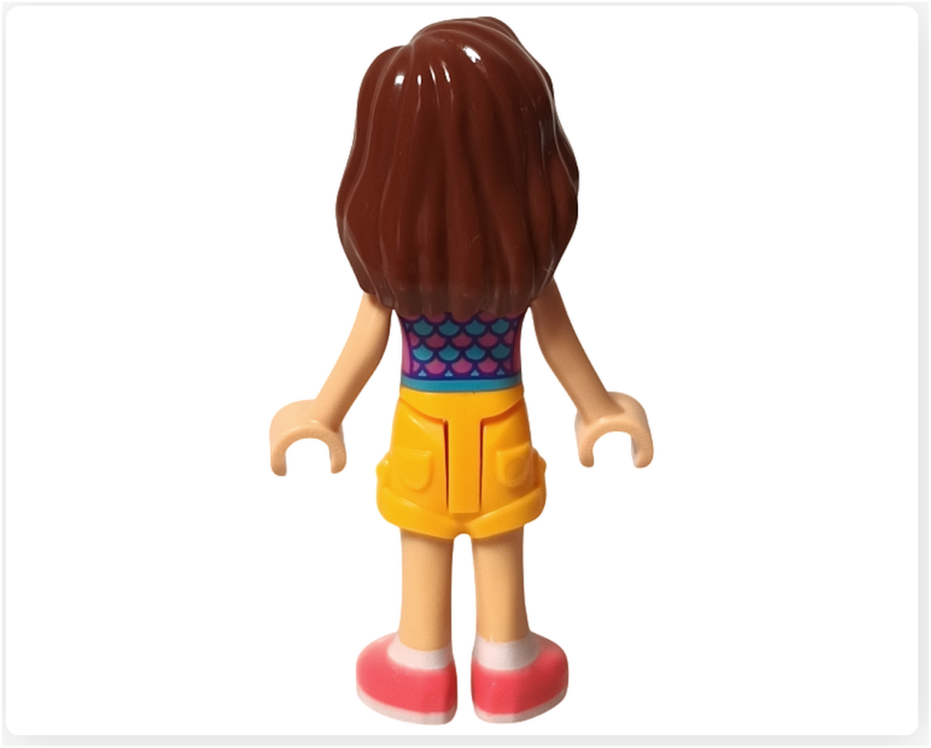 レゴ フレンズ 41753「パンケーキ屋」 ミニドール ルーナ 背面 全身写真