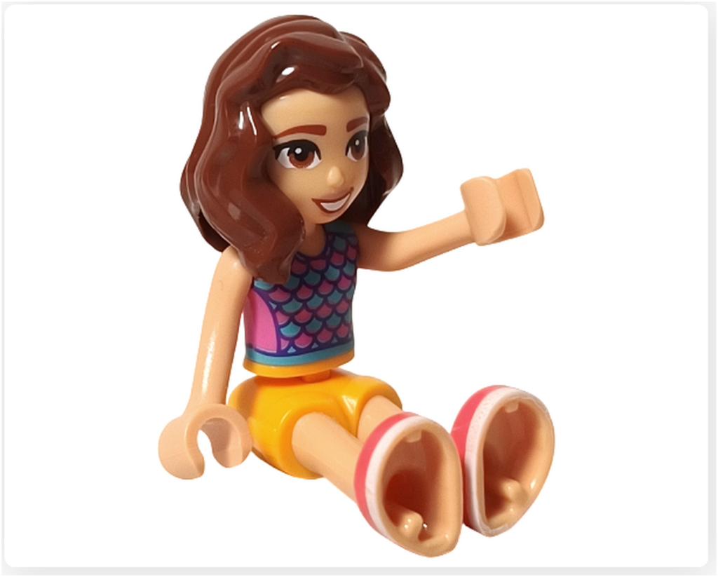 レゴ フレンズ 41753「パンケーキ屋」 ミニドール ルーナ お客さん 座りポーズ