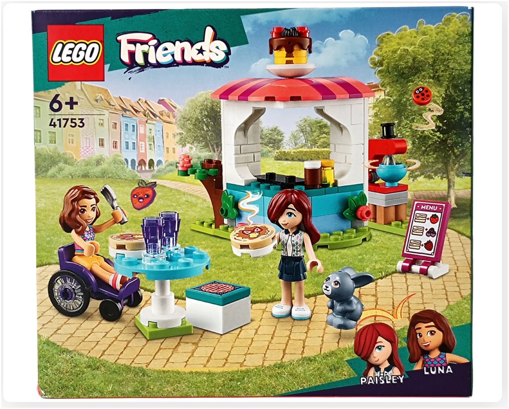 レゴ フレンズ 41753「パンケーキ屋」 パッケージ正面 全体写真
