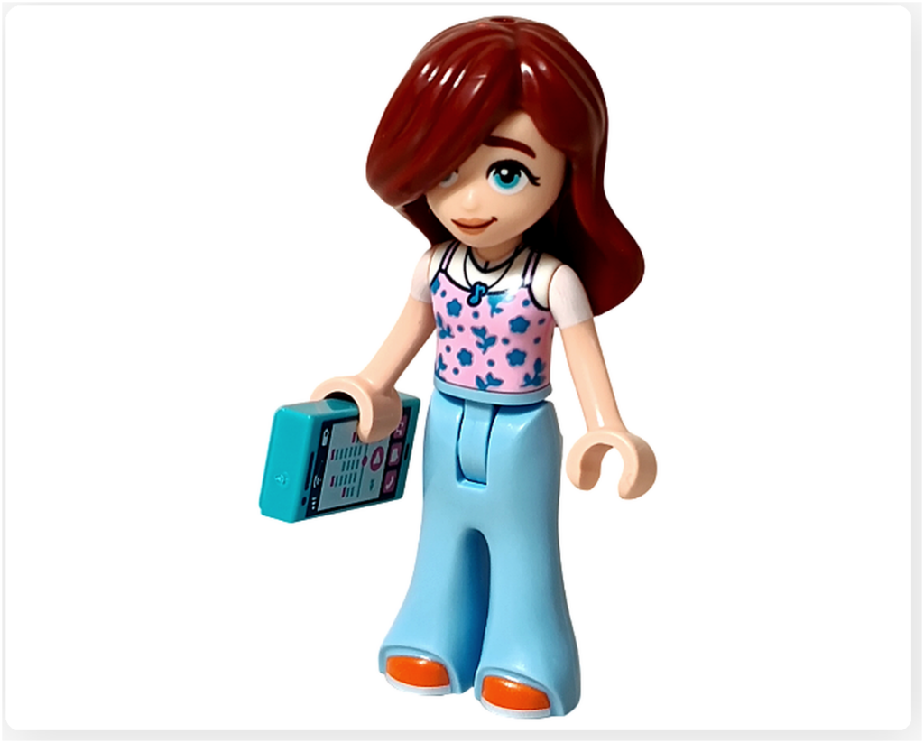 レゴ フレンズ 42692「アイスと風船のお店」ペイズリー ミニドール(正面)