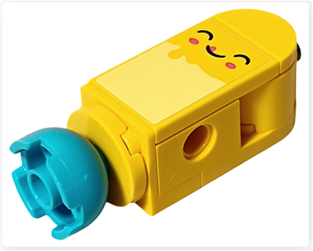 レゴ フレンズ 42692「アイスと風船のお店」アイスキャンデーマスコット 組立途中(表情あり)