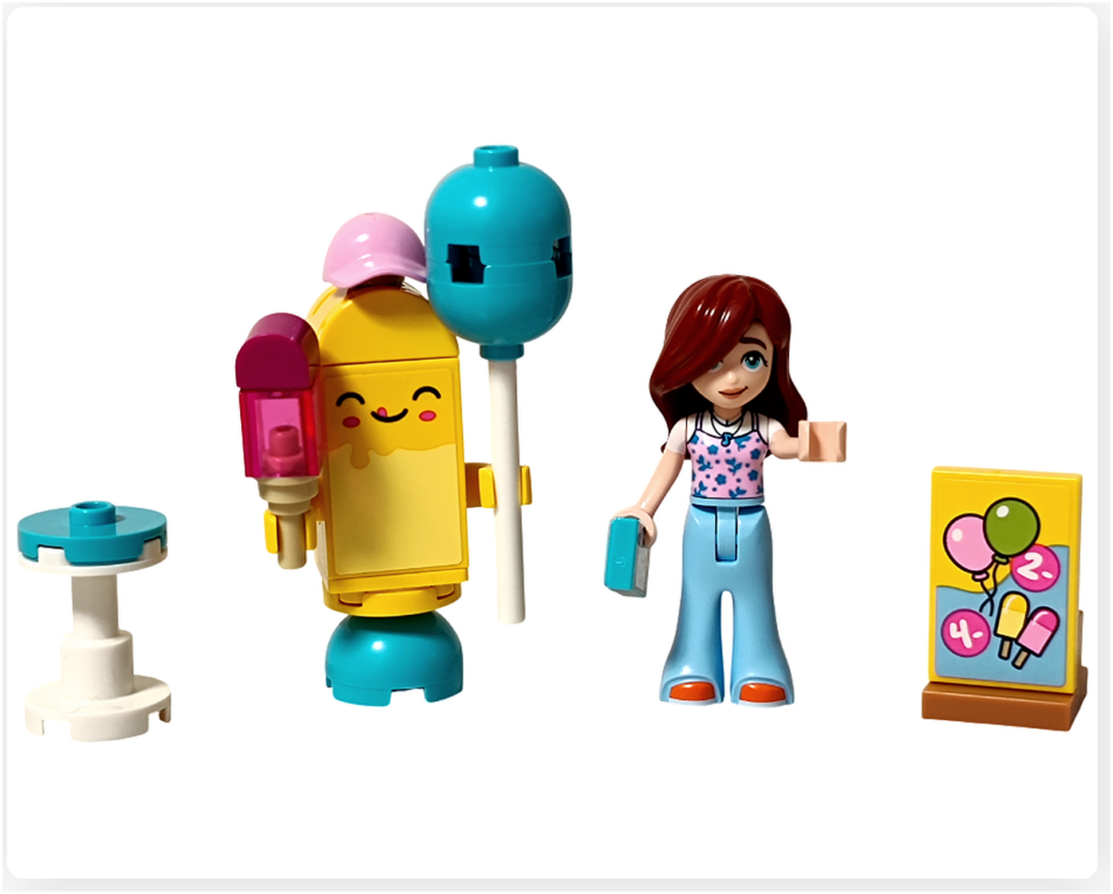 レゴ フレンズ 42692「アイスと風船のお店」袋1 完成