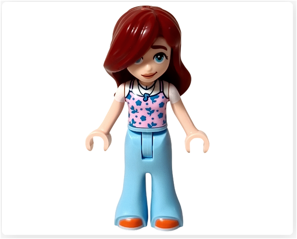 レゴ フレンズ 42692「アイスと風船のお店」ペイズリー ミニドール(正面)