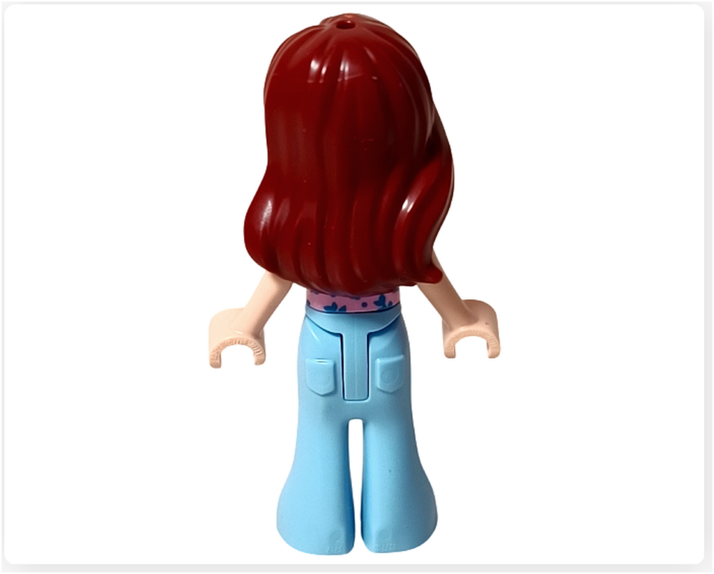 レゴ フレンズ 42692「アイスと風船のお店」ペイズリー ミニドール(背面)