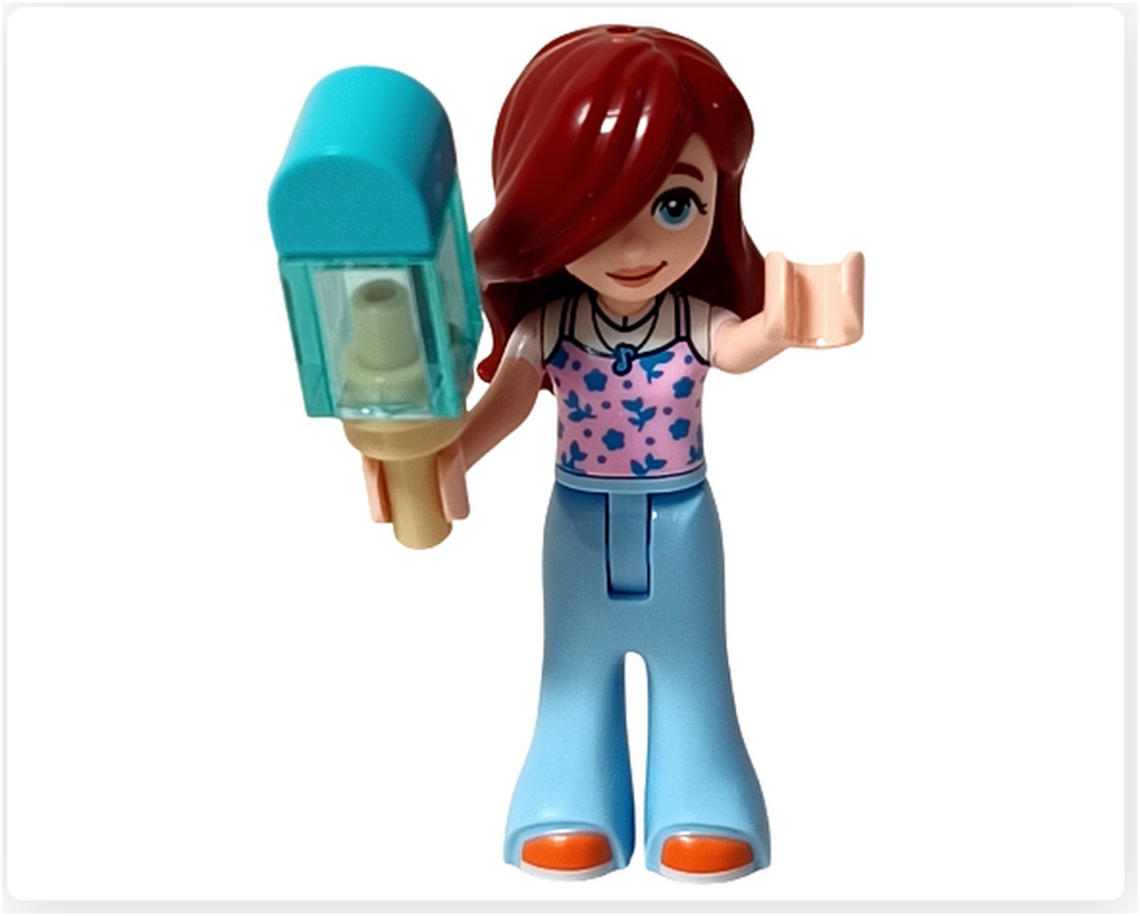 レゴ フレンズ 42692「アイスと風船のお店」ペイズリー ミニドール アイスキャンディ持ち