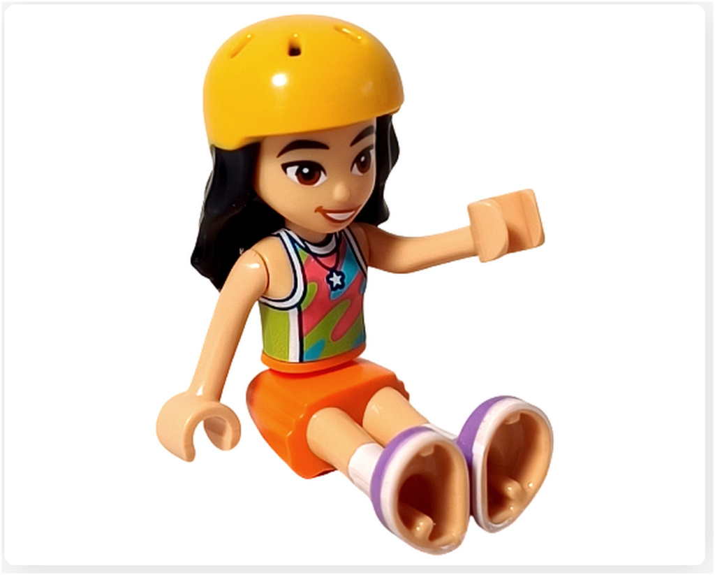 レゴ フレンズ 42692「アイスと風船のお店」リアン ミニドール 座りポーズ