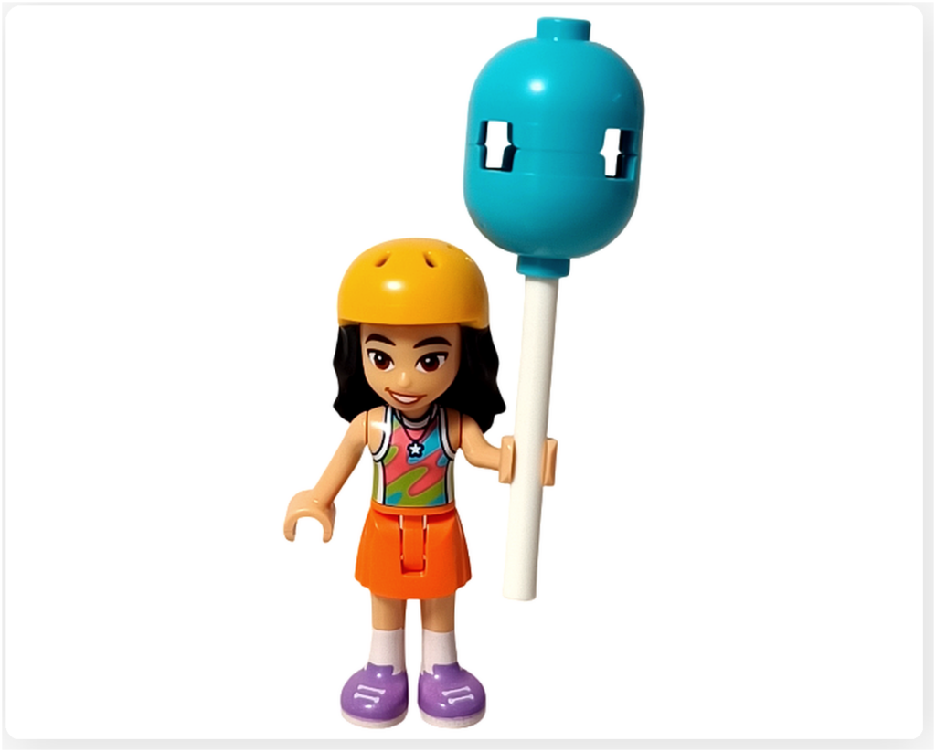 レゴ フレンズ 42692「アイスと風船のお店」リアン ミニドール 風船 持ちポーズ