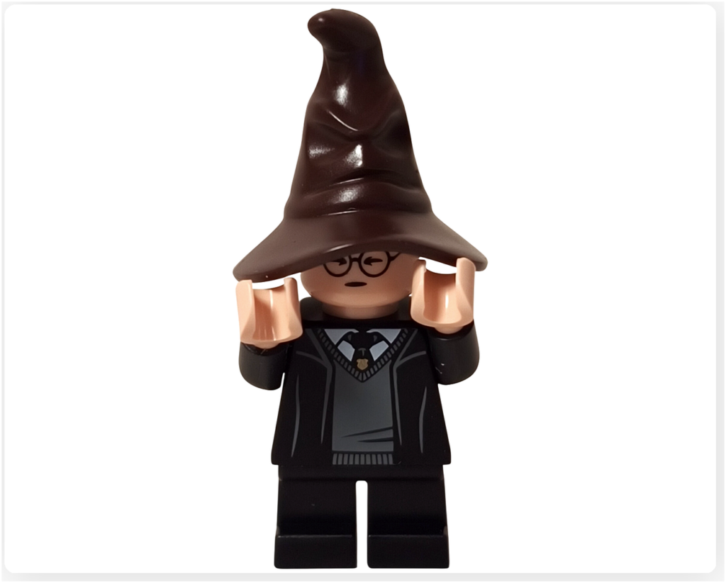 レゴ ハリー・ポッター 76460 「ホグワーツ城 組分け帽子の儀式」 ハリー・ポッター 組分け帽子 着用