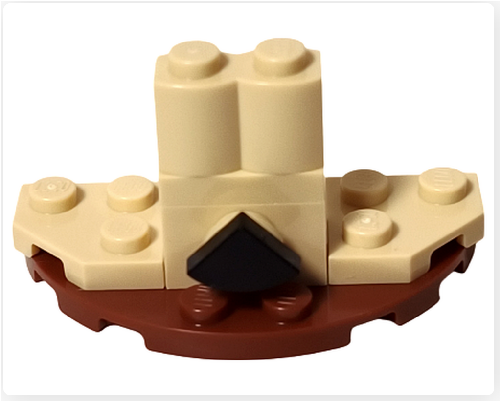 レゴ ハリー・ポッター 76460 「ホグワーツ城 組分け帽子の儀式」 回転盤土台 組立途中② 中央構造