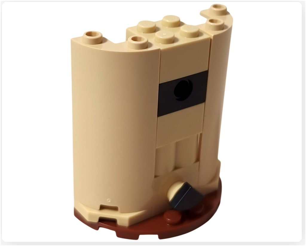 レゴ ハリー・ポッター 76460 「ホグワーツ城 組分け帽子の儀式」 回転盤土台 組立途中③ 側面構造