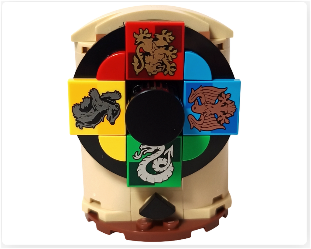 レゴ ハリー・ポッター 76460 「ホグワーツ城 組分け帽子の儀式」 回転盤 取り付け後 正面