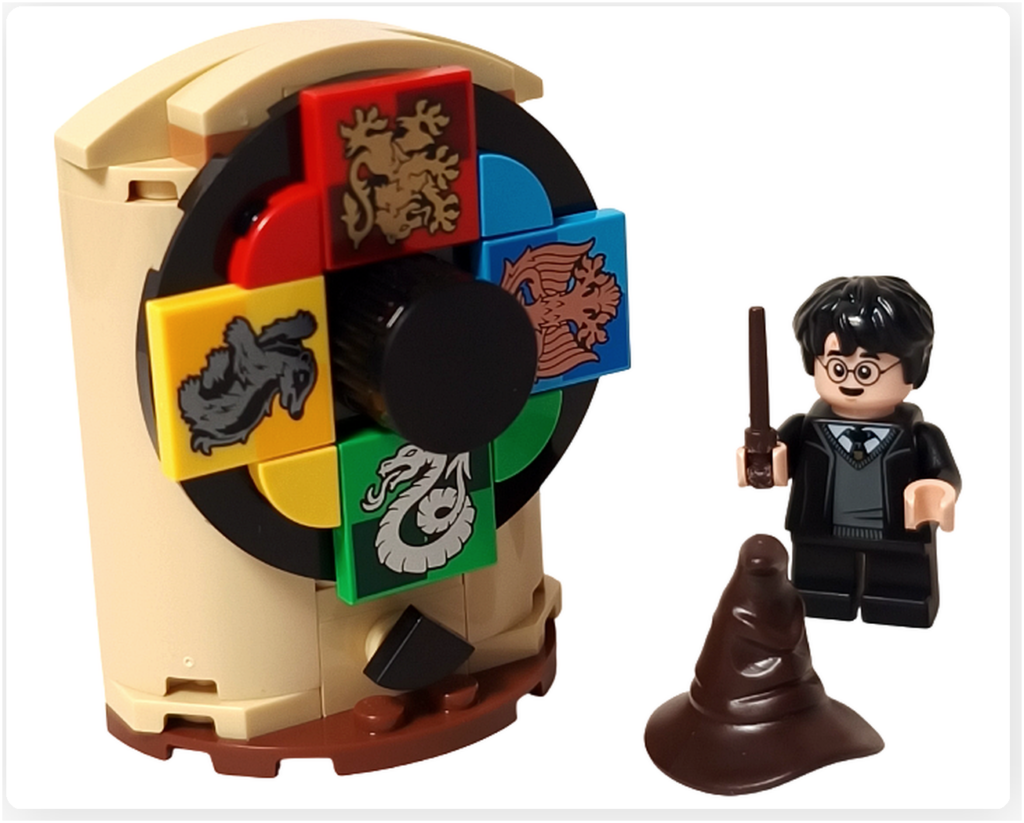 レゴ ハリー・ポッター 76460 「ホグワーツ城 組分け帽子の儀式」 袋1 完成 回転盤装置