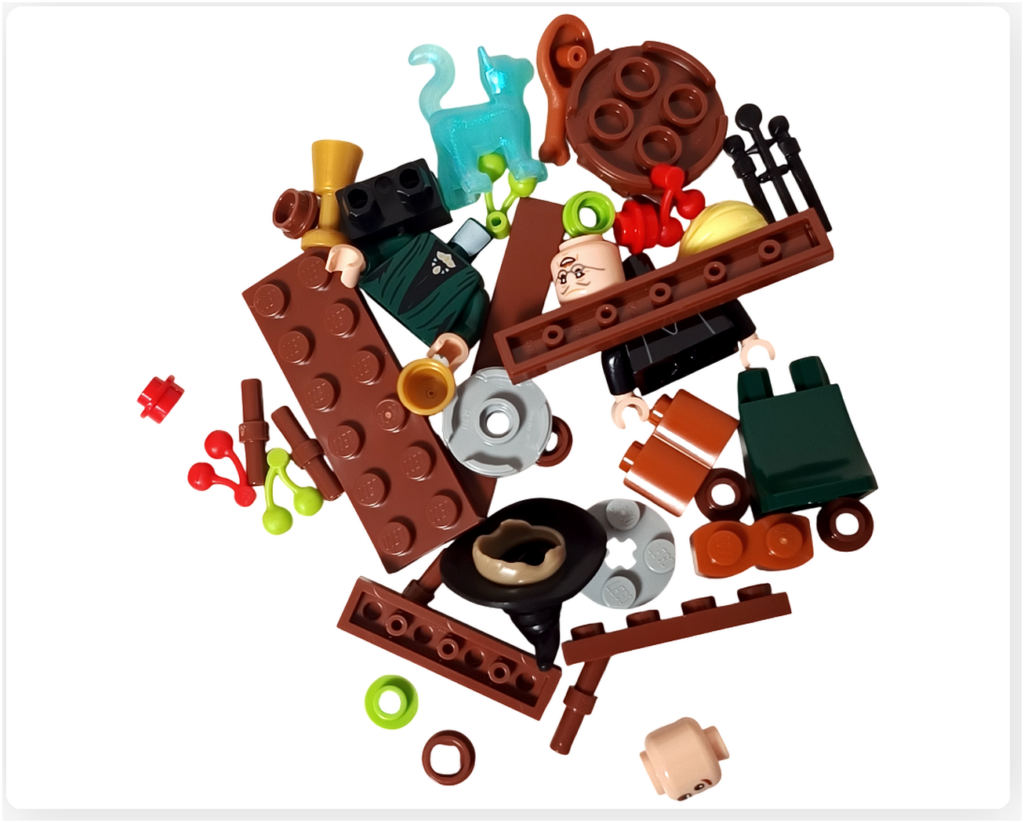 レゴ ハリー・ポッター 76460 「ホグワーツ城 組分け帽子の儀式」 袋2 パーツ一式