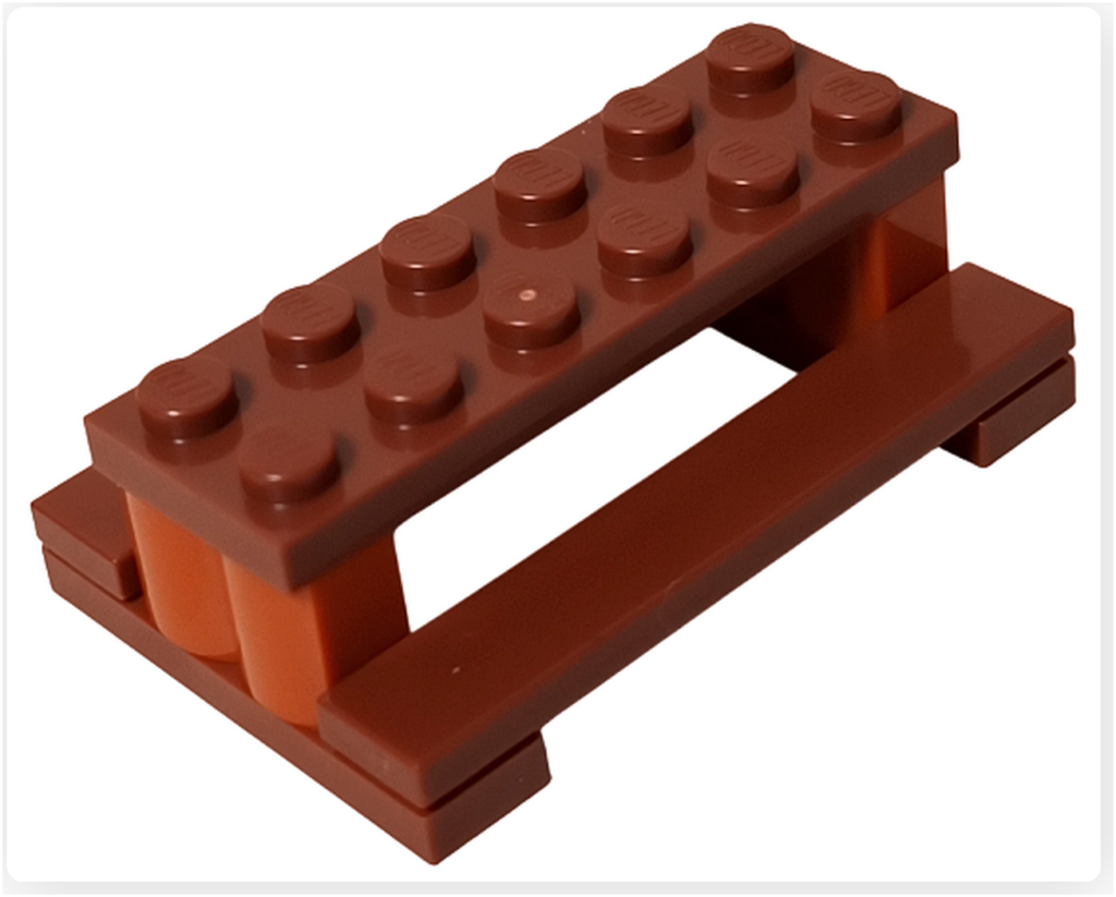 レゴ ハリー・ポッター 76460 「ホグワーツ城 組分け帽子の儀式」 長机 完成 木目調の細長いテーブル全体