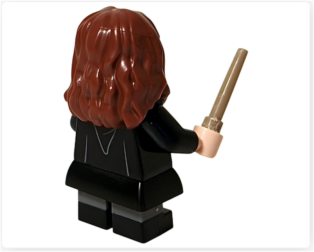 レゴ ハリー・ポッター 76460 「ホグワーツ城 組分け帽子の儀式」 ハーマイオニー 背面 髪型とローブの造形