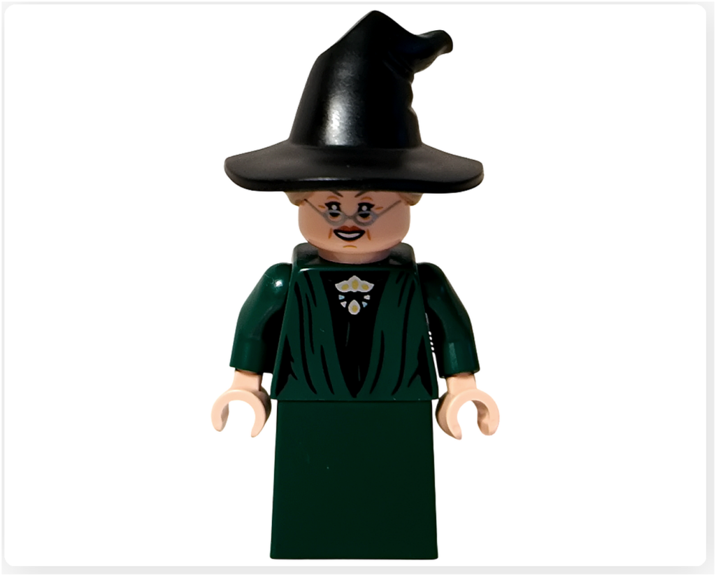 レゴ ハリー・ポッター 76460「ホグワーツ城 組分け帽子の儀式」マクゴナガル先生 正面 全身