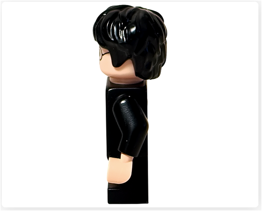 レゴ ハリー・ポッター 76460 「ホグワーツ城 組分け帽子の儀式」 ハリー・ポッター 左側面 立ち姿のバランス