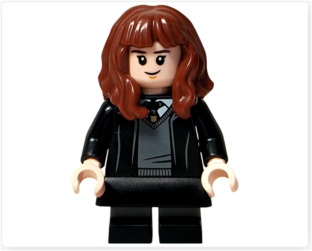 レゴ ハリー・ポッター 76460「ホグワーツ城 組分け帽子の儀式」ハーマイオニー・グレンジャー 正面 立ち姿