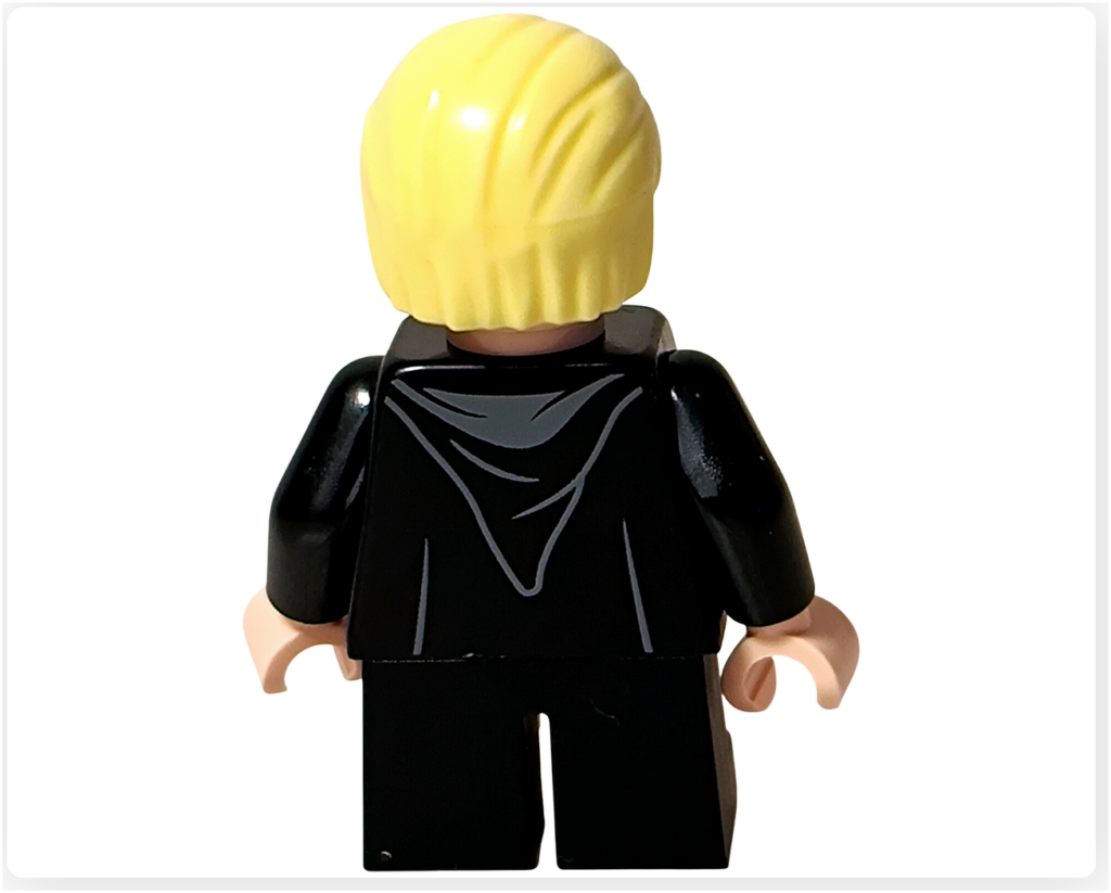 レゴ ハリー・ポッター 76460「ホグワーツ城 組分け帽子の儀式」 マルフォイ 背面 制服デザイン ミニフィギュア