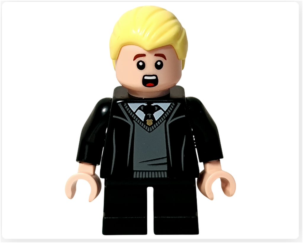 レゴ ハリー・ポッター 76460「ホグワーツ城 組分け帽子の儀式」 マルフォイ 別表情 正面