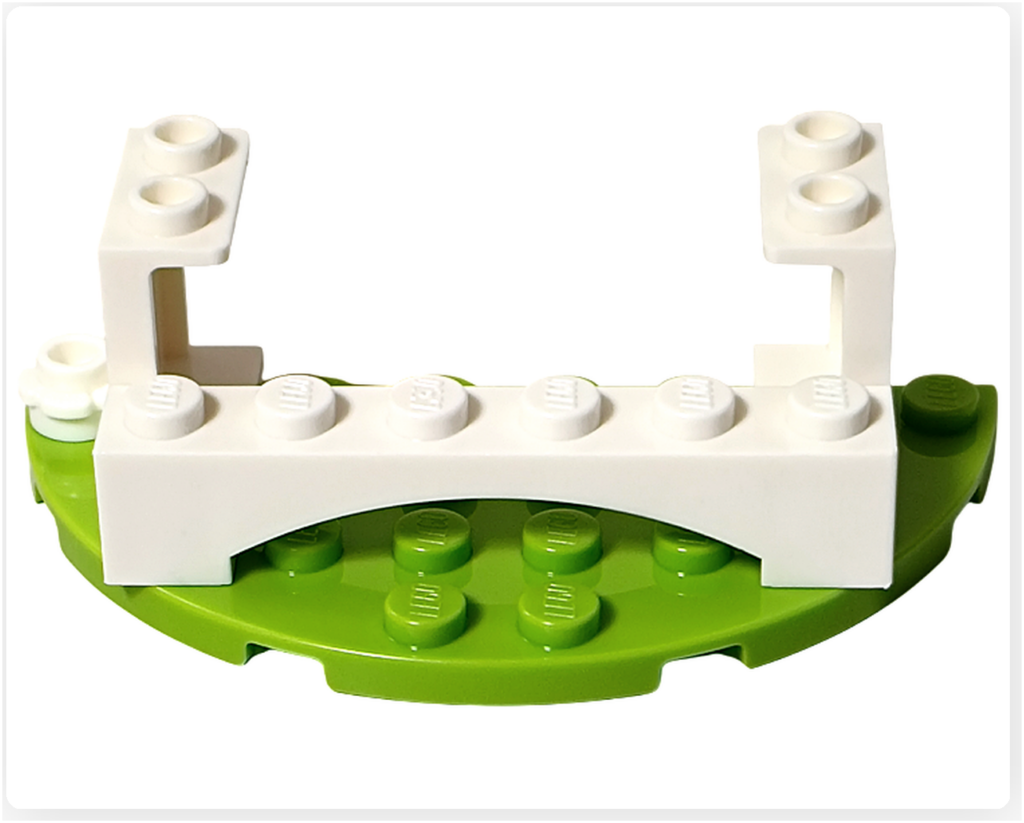 レゴ フレンズ 30721 「バラのお花屋さん」 小さなお店 カウンター ベース組立写真