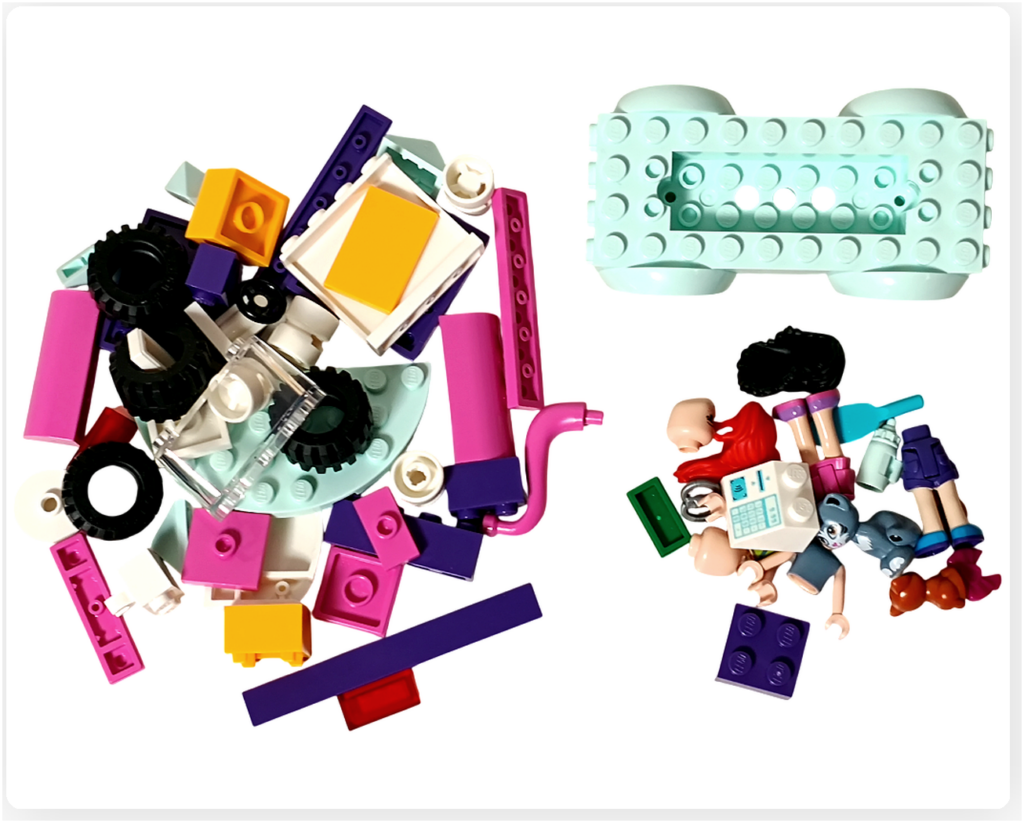 レゴ 41439 組立レビュー｜ねこ型カーとサロンができるまで - レゴの