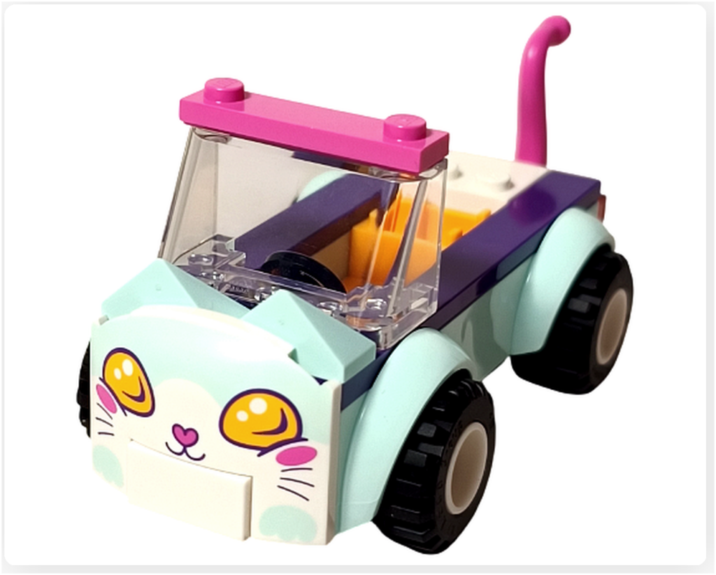 レゴ 41439 組立レビュー｜ねこ型カーとサロンができるまで - レゴの