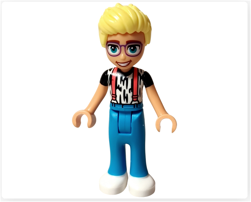 レゴ フレンズ 42612「ネコちゃんランド」 ミニドール紹介 オリーの正面立ち姿と衣装デザイン