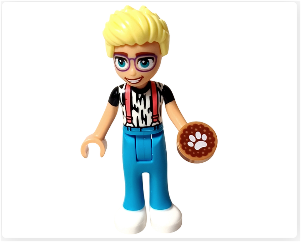 レゴ フレンズ 42612「ネコちゃんランド」 ミニドール紹介 キャットフードを持つオリーの正面姿