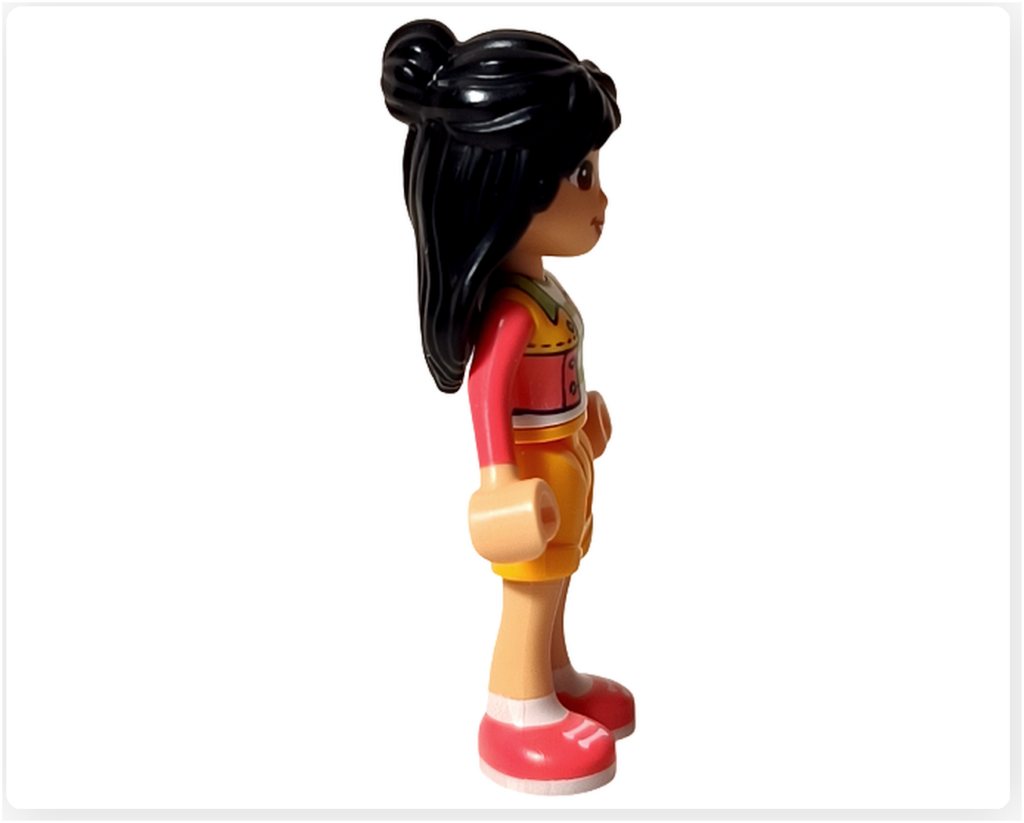 レゴ フレンズ 42612「ネコちゃんランド」 ミニドール紹介 リアンの右側面と髪型の造形