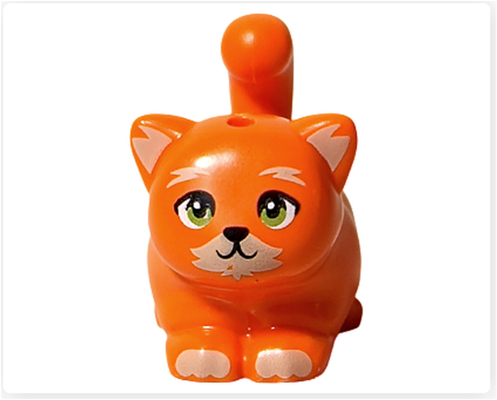 レゴ フレンズ 42612「ネコちゃんランド」 ミニフィギュア紹介 パウンドケーキの正面姿と表情