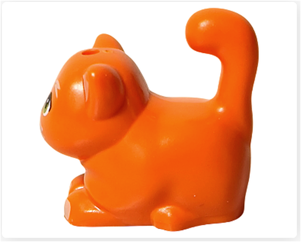 レゴ フレンズ 42612「ネコちゃんランド」 ミニフィギュア紹介 パウンドケーキの左側面と体型デザイン