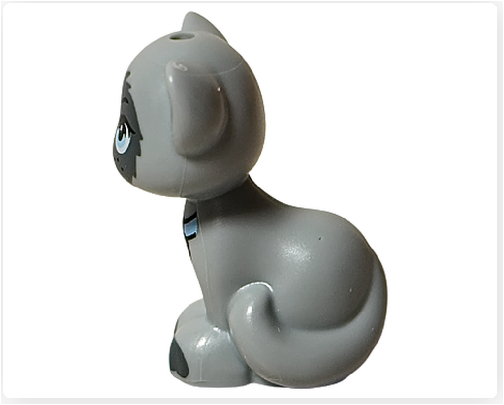 レゴ フレンズ 42612「ネコちゃんランド」 ガートルード 左側面 顔の模様とポーズ