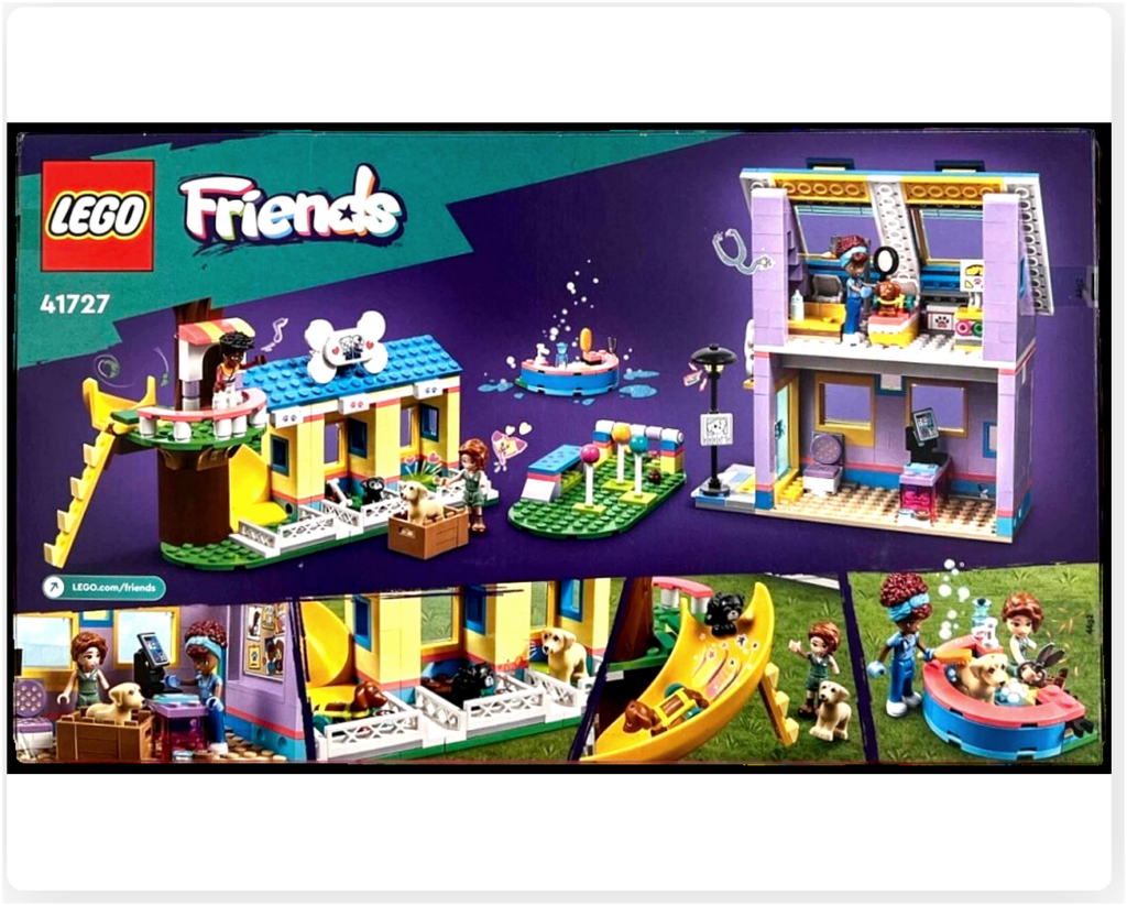 レゴ 41727 ワンちゃんレスキューセンター パッケージ背面