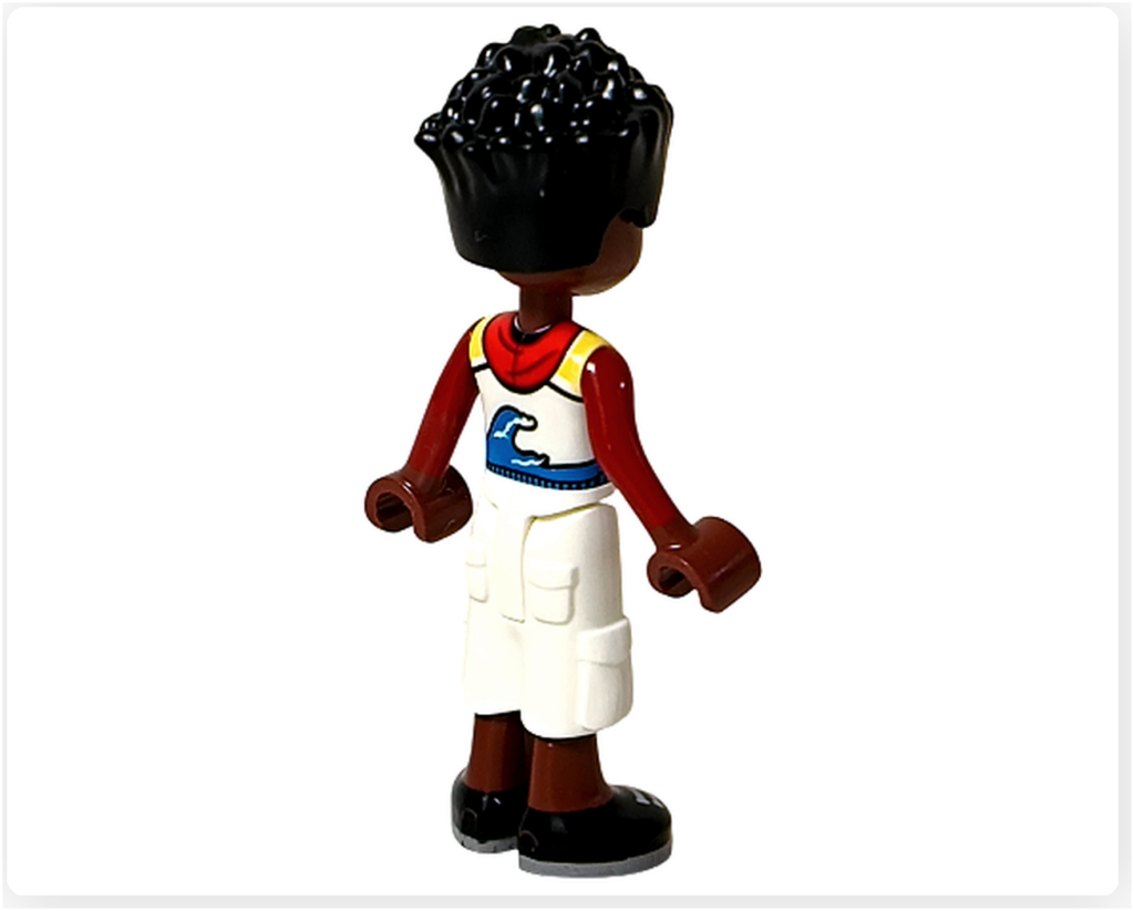 レゴ 41727 ワンちゃんレスキューセンター ミニドール ザック 背面