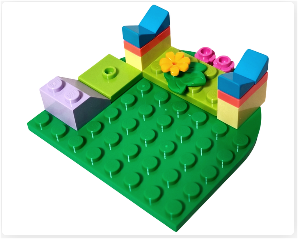 レゴ フレンズ 41727 ワンちゃんレスキューセンター アジリティエリア ベース 初期配置