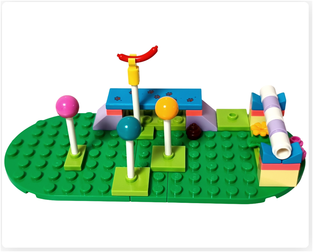 レゴ 41727 ワンちゃんレスキューセンター アジリティエリア 完成