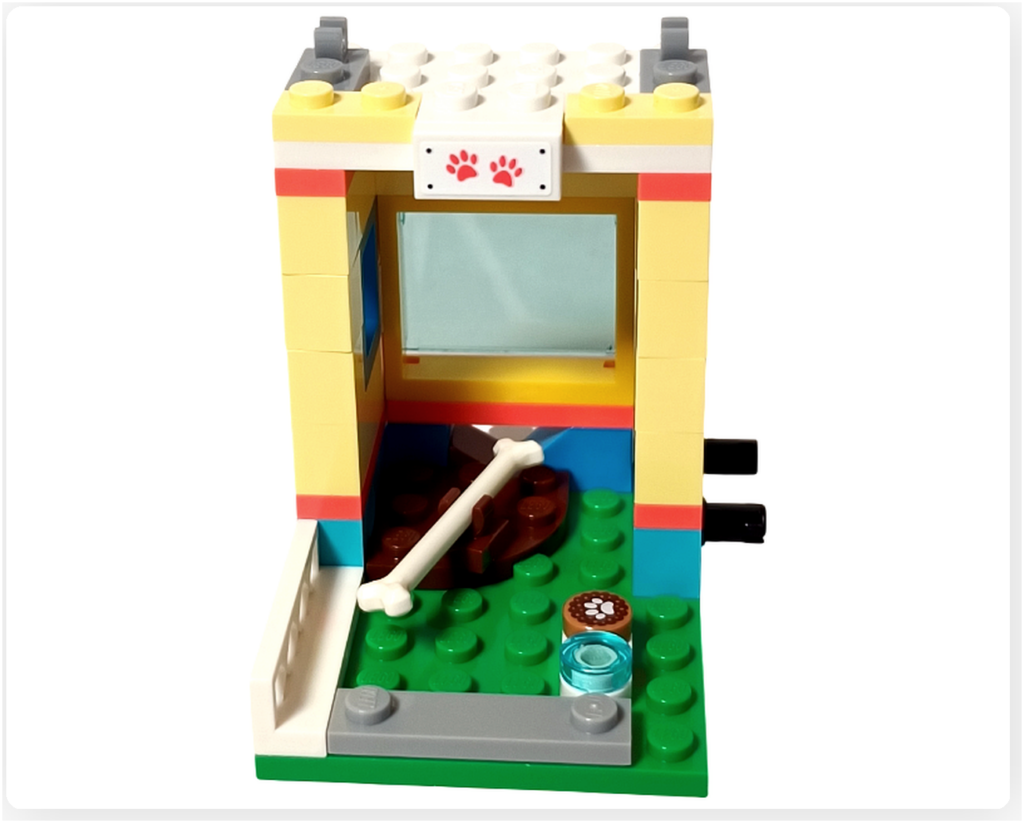 レゴ 41727 ワンちゃんレスキューセンター 屋外スペース 正面