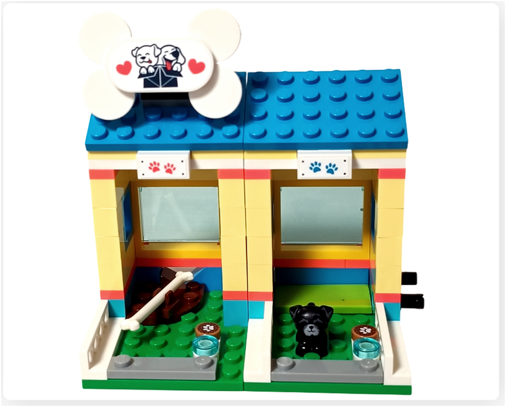 レゴ 41727 ワンちゃんレスキューセンター 屋外スペース 連結 アジリティ設備