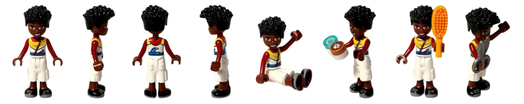 レゴ フレンズ 41727 ワンちゃんレスキューセンター ミニドール ザック 全方向ビューとポーズ 小物付きまとめ