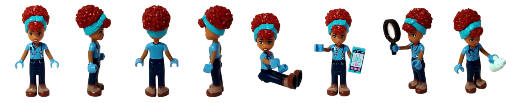 レゴ フレンズ 41727 ワンちゃんレスキューセンター ミニドール ガブリエラ 全方向ビュー 獣医ケア用品付き