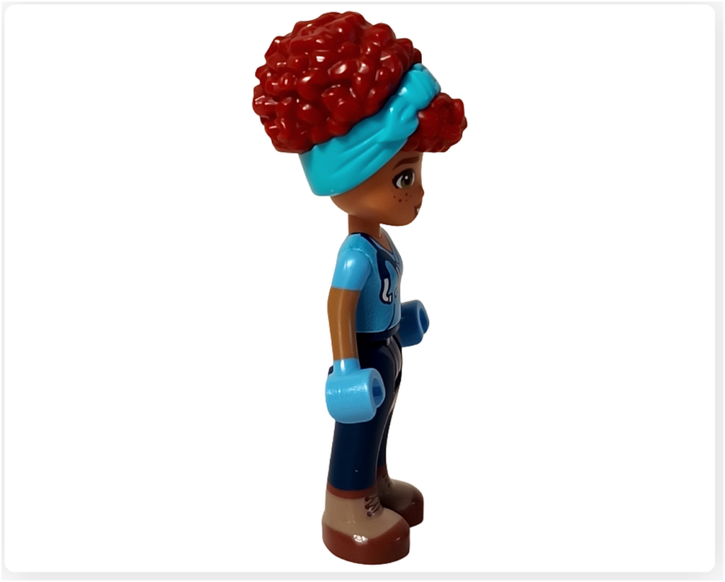 レゴ 41727 ワンちゃんレスキューセンター ミニドール ガブリエラ 右側面 ヘアスタイルと横顔