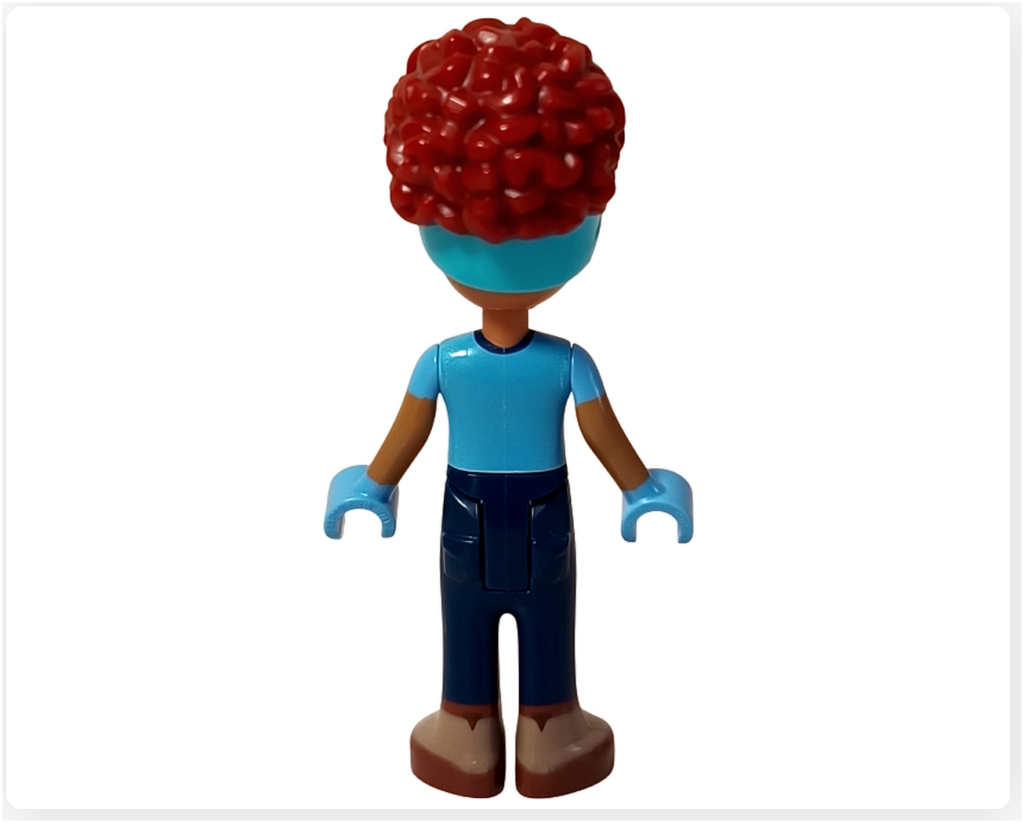 レゴ 41727 ワンちゃんレスキューセンター ミニドール ガブリエラ 背面 後ろ姿と衣装