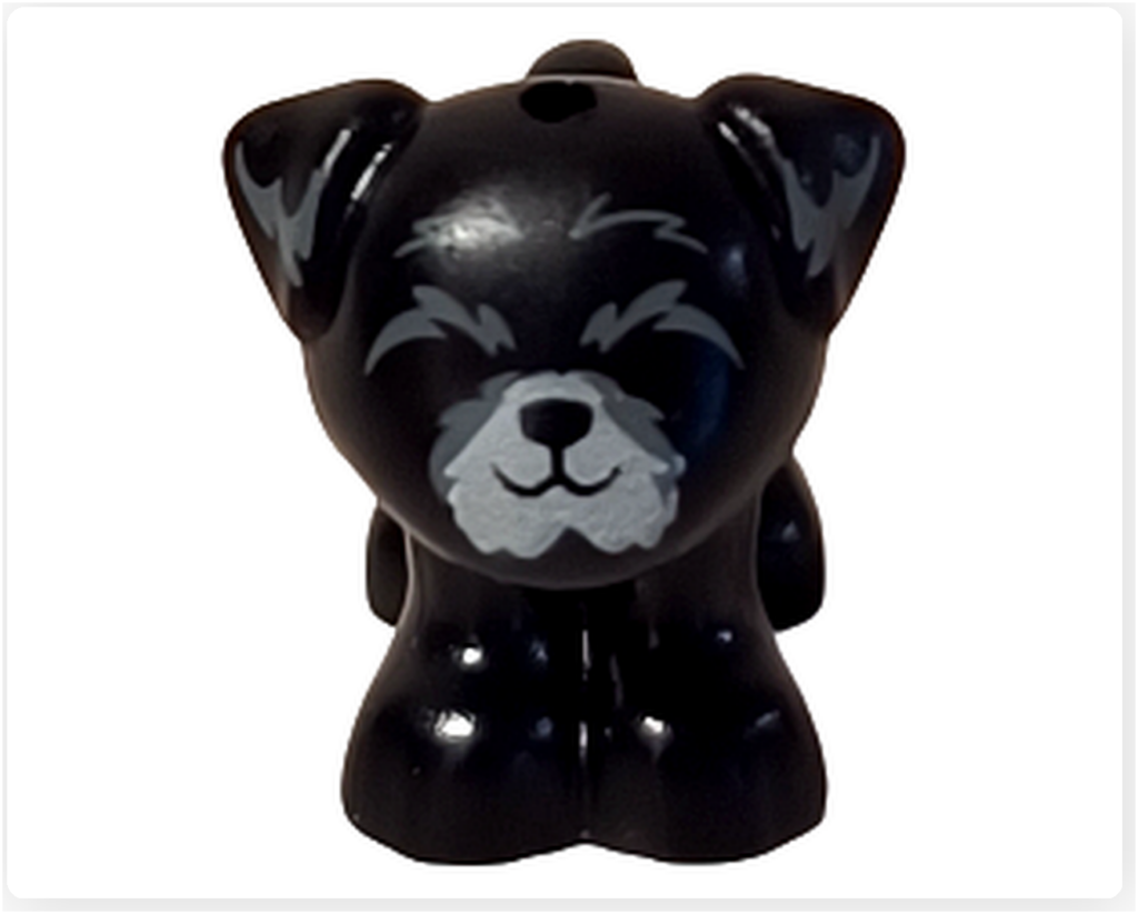 レゴ フレンズ 41727 ワンちゃんレスキューセンター 犬 フィギュア ダッシュ 正面 茶色の犬