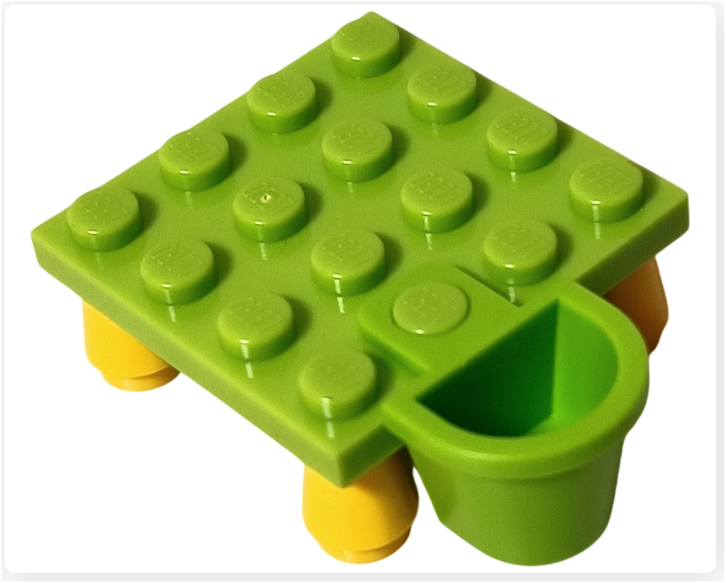 レゴ 3934 パピーハウス パピーハウスのお手入れ台。ブラッシングや身だしなみを整えるためのグルーミングスペース