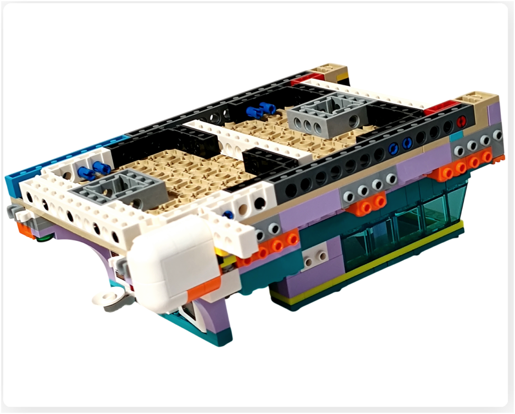 レゴ フレンズ 41734 海のレスキューボート 船底 フレーム補強 裏面組立