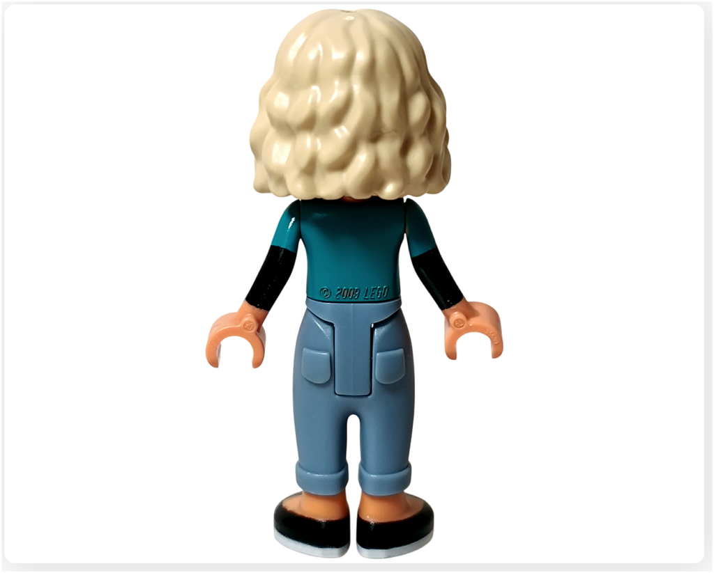 レゴ 41741 ワンちゃんレスキュートラック ノヴァ 背面 ミニドール デザイン