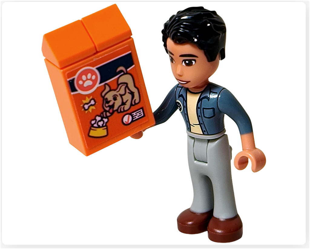 レゴ 41741 ワンちゃんレスキュートラック マーロン先生 ドッグフード 小物